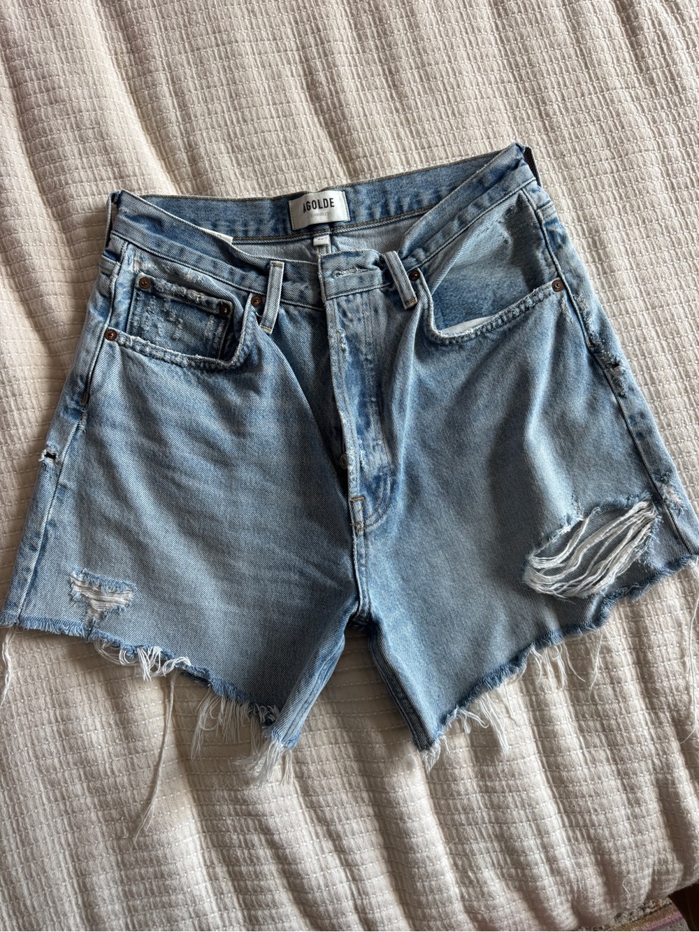 AGOLDE Riley Shorts